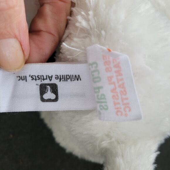 Wildlife Artists INC Mountains Goat Stuffed Animal 7" Plush Conservation Critter - Picture 9 of 9